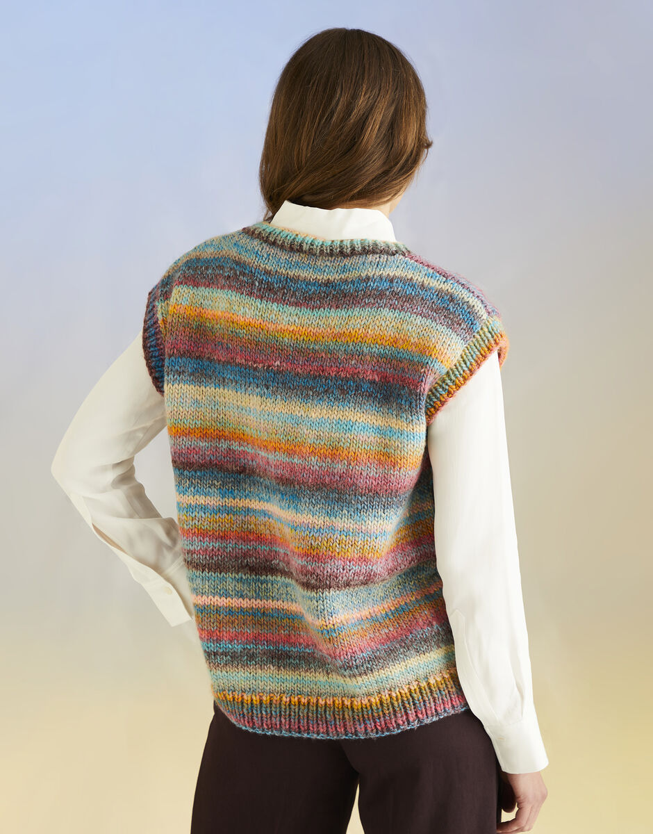 Ocean Treasure Tank Knitting Pattern - Sirdar
