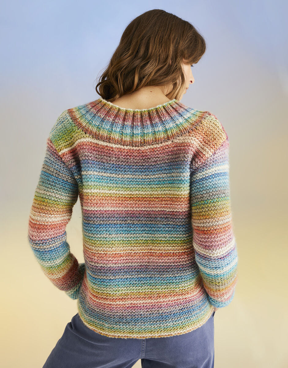 High Tide Sweater Knitting Pattern - Sirdar