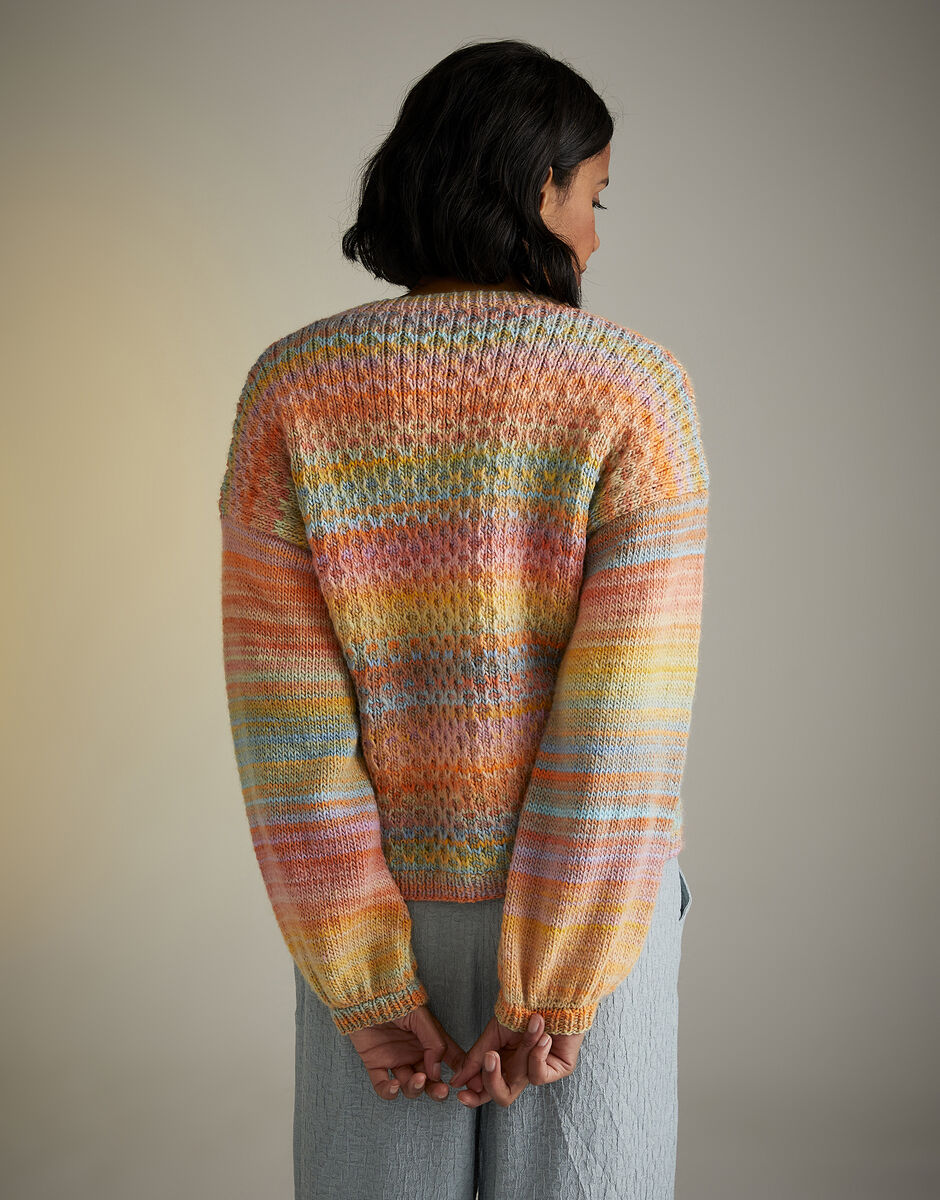 Twilight Trellis Cardigan Knitting Pattern - Sirdar