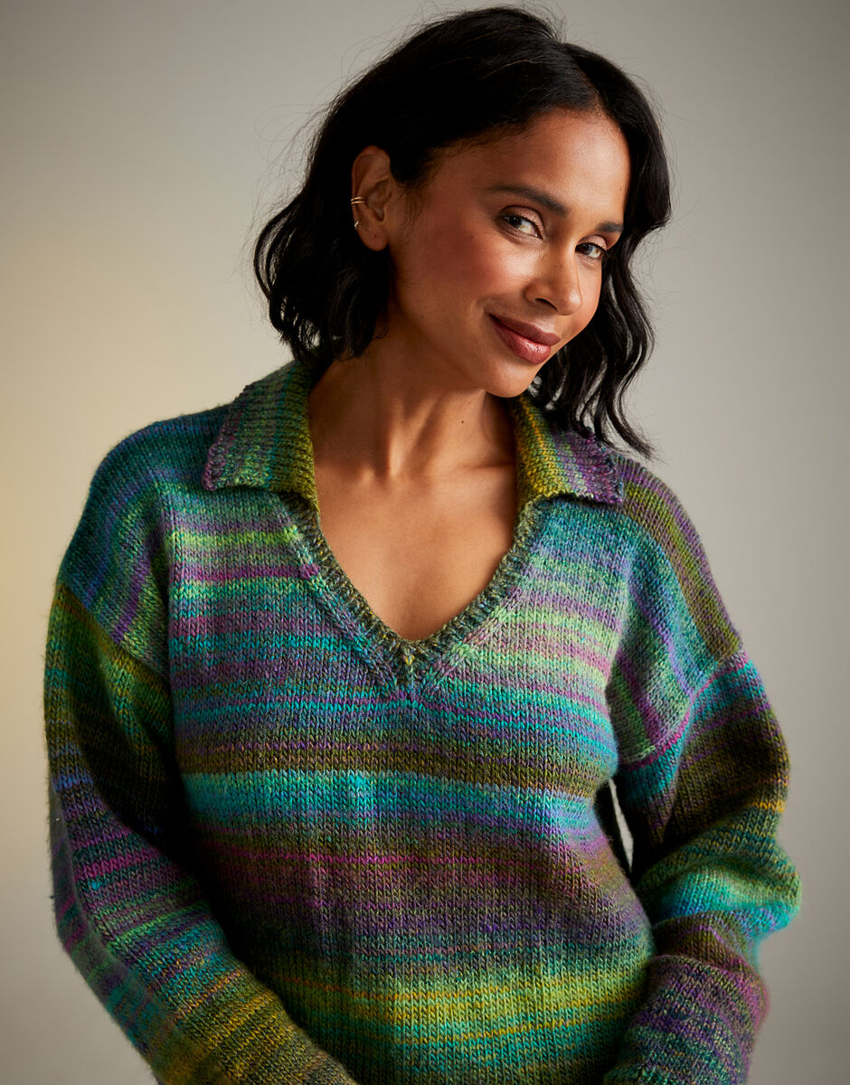 Midnight Garden Sweater Knitting Pattern - Sirdar