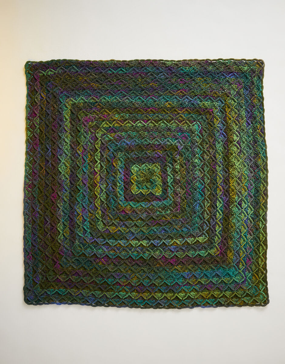 Ornamentals Blanket Crochet Pattern - Sirdar