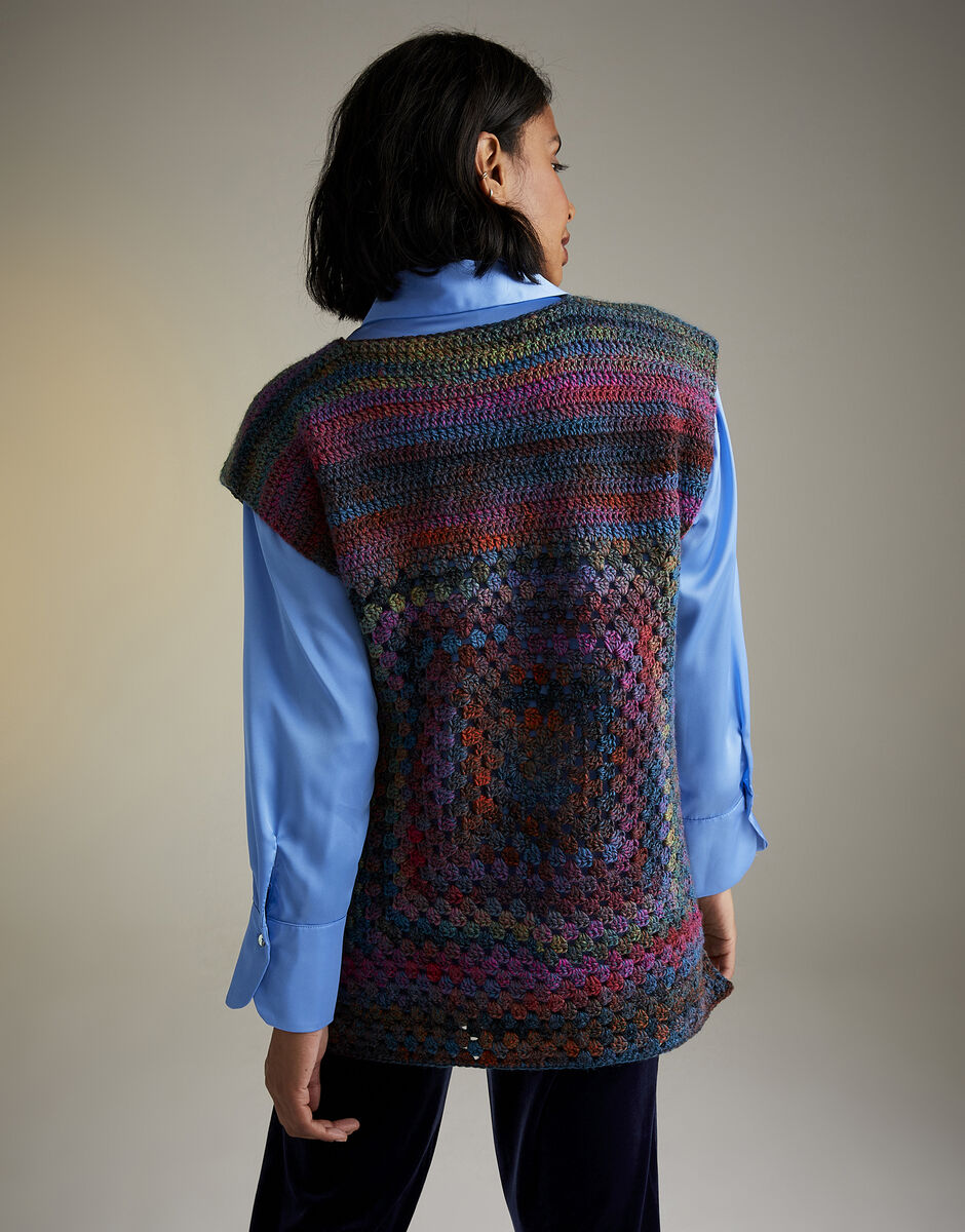 Twilight Terrace Tabard Crochet Pattern - Sirdar