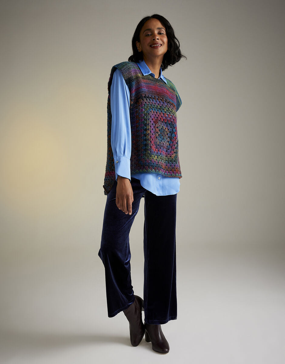 Twilight Terrace Tabard Crochet Pattern - Sirdar