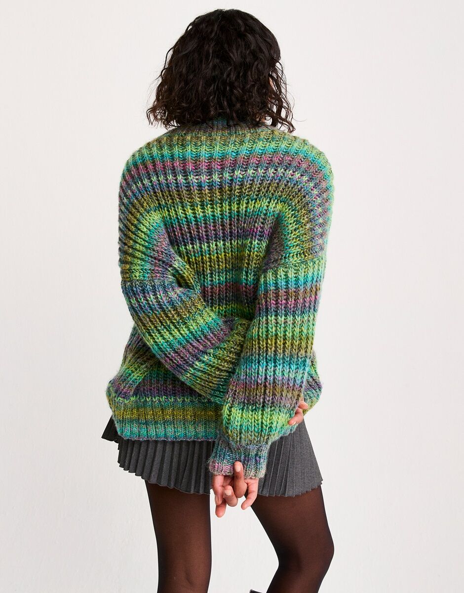 Semi-Precious Sweater Knitting Pattern - Sirdar
