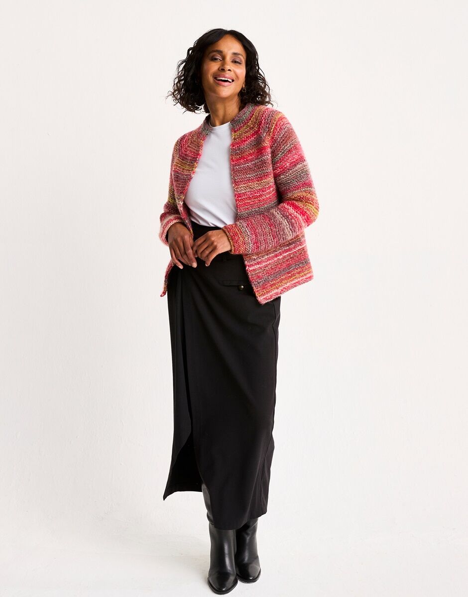 Real Gem Jacket Knitting Pattern - Sirdar