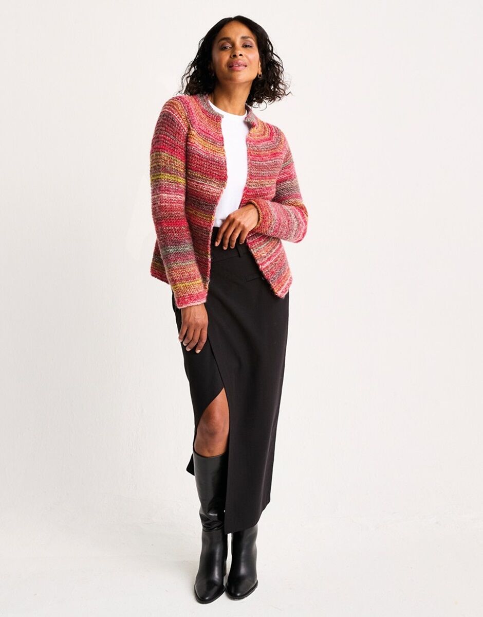 Real Gem Jacket Knitting Pattern - Sirdar