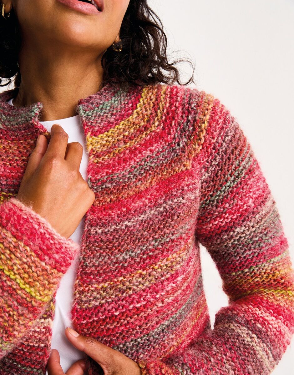 Real Gem Jacket Knitting Pattern - Sirdar