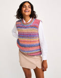 Beneath the Surface Vest Knitting Pattern - Sirdar