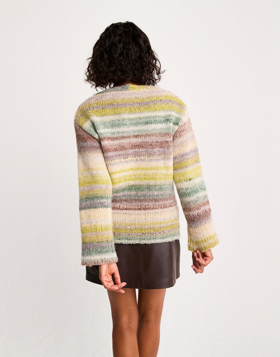 Set in Stone Sweater Knitting Pattern - Sirdar