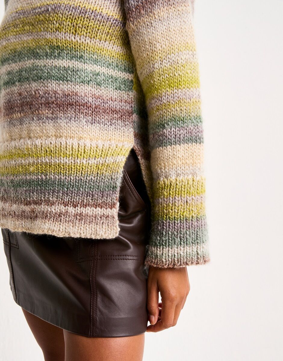 Set in Stone Sweater Knitting Pattern - Sirdar