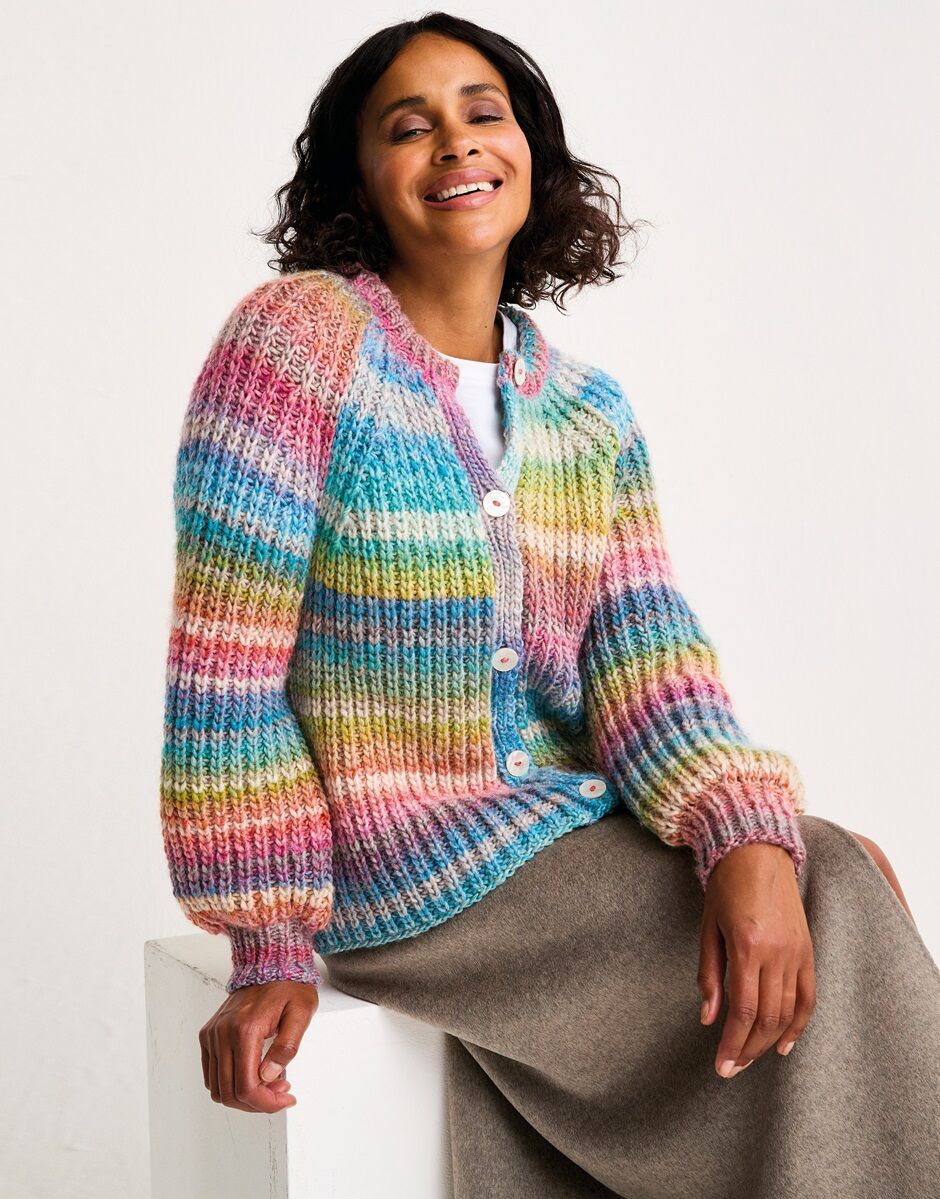 Metamorphic Cardigan Knitting Pattern - Sirdar