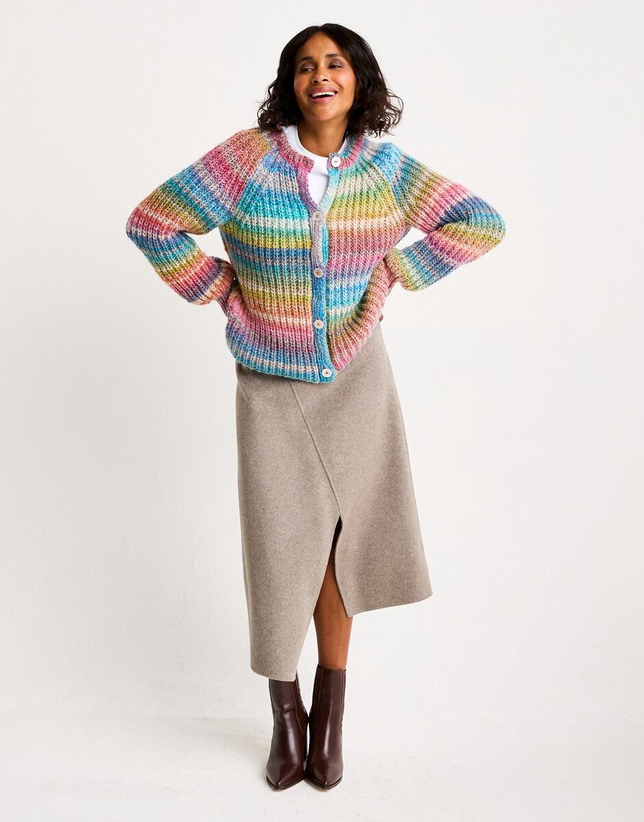 Metamorphic Cardigan Knitting Pattern - Sirdar