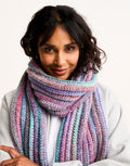 Rich Seam Scarf Crochet Pattern - Sirdar