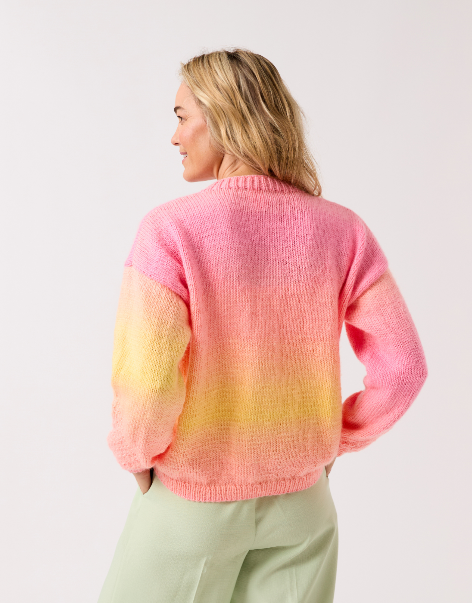 Sleeve Appeal Sweater Knitting Pattern - Sirdar
