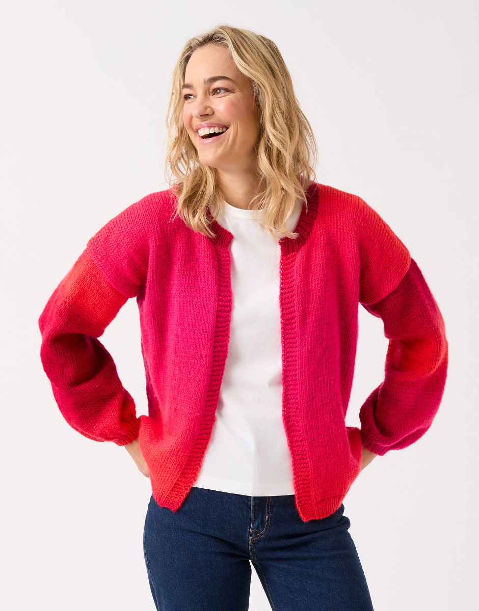 Event Edge to Edge Cardi Knitting Pattern - Sirdar