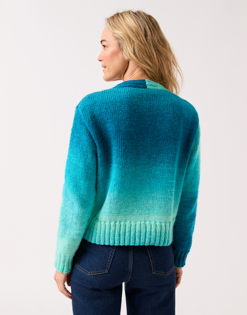 V Nice V Neck Cardi Knitting Pattern - Sirdar