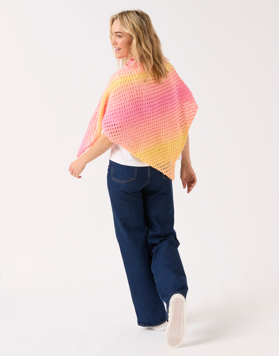 Shawl in One Crochet Pattern - Sirdar