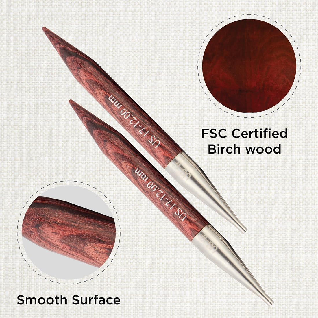 Knitter’s Pride Pro Dreamz Interchangeable Circular Needles (5") (3mm–15mm)