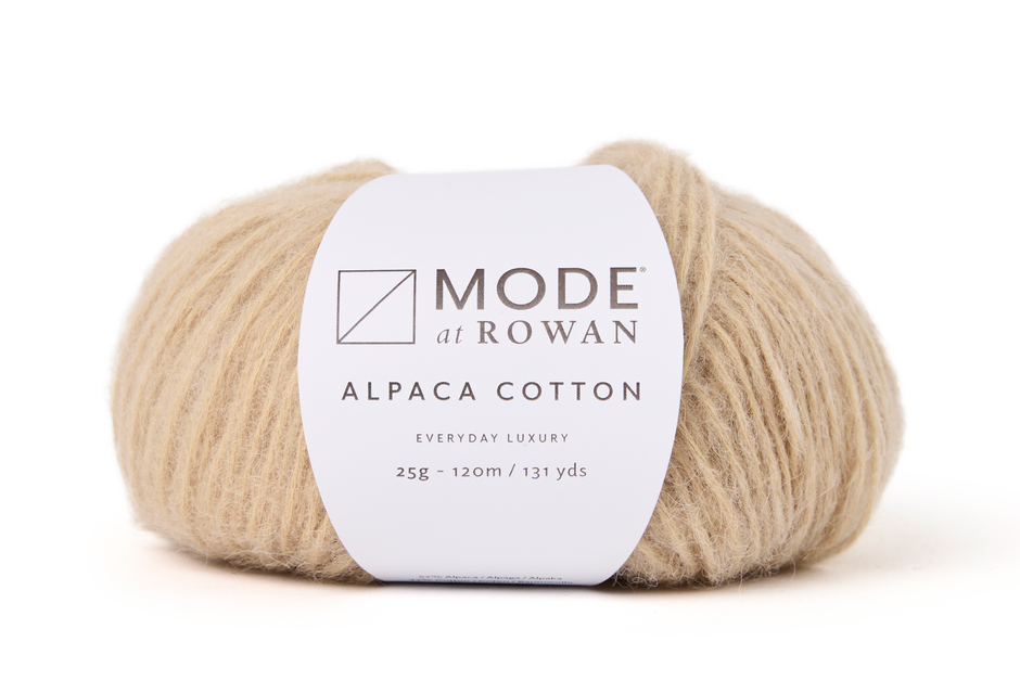 Rowan Mode Alpaca DK Cotton Yarn - Champagne