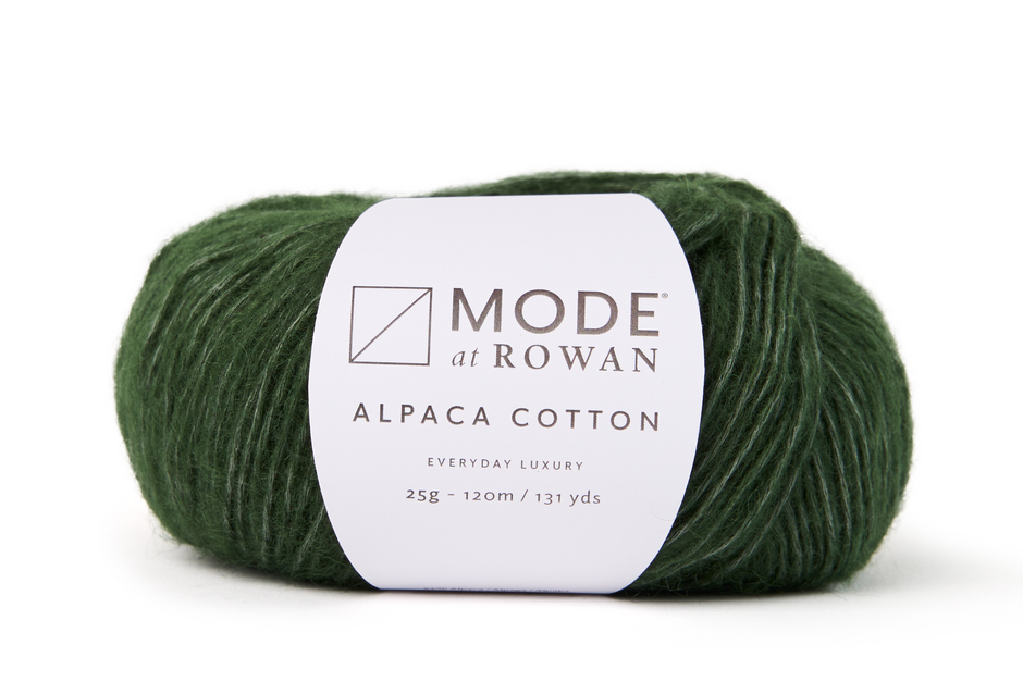 Rowan Mode Alpaca DK Cotton Yarn - Foliage Green