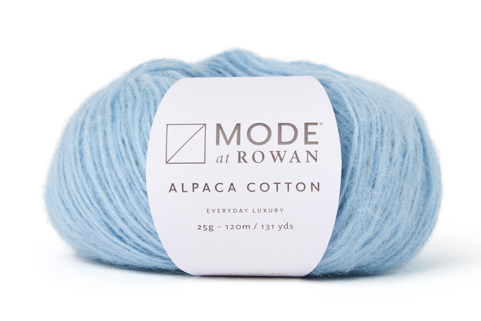 Rowan Mode Alpaca DK Cotton Yarn - Blue Haze