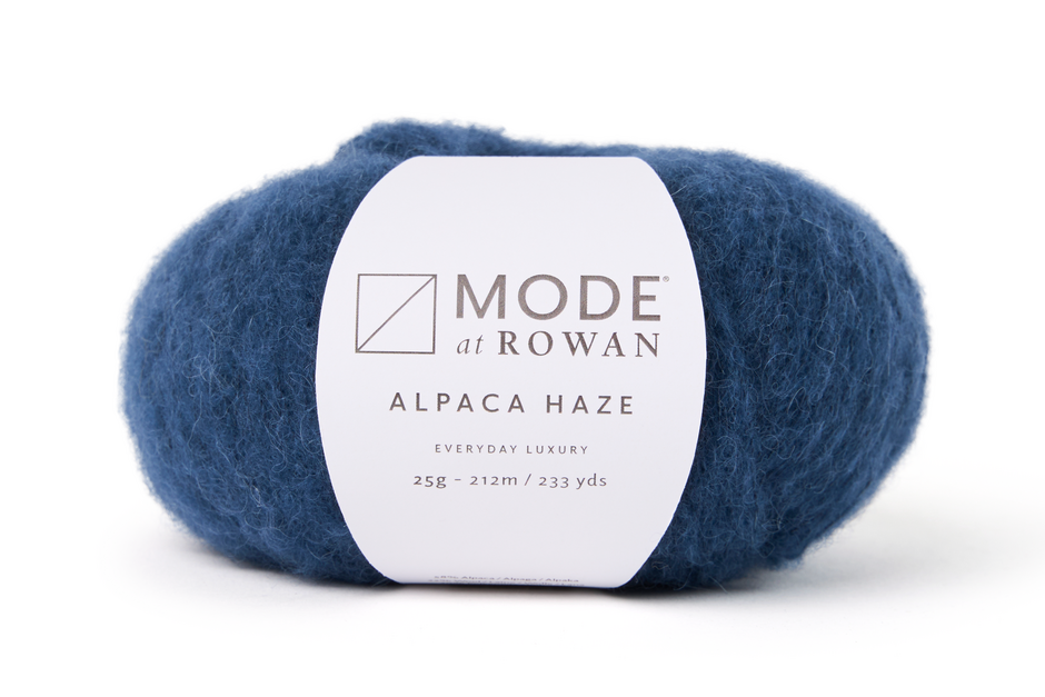 Rowan Mode Alpaca Haze Yarn - Navy