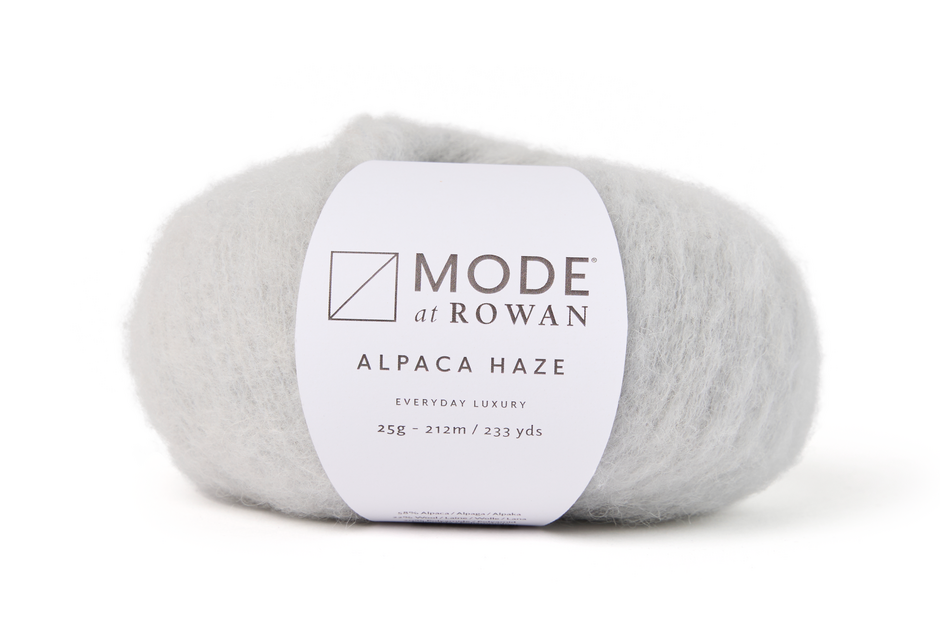 Rowan Mode Alpaca Haze Yarn - Silver