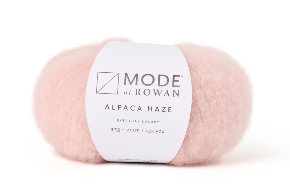 Rowan Mode Alpaca Haze Yarn - Peony