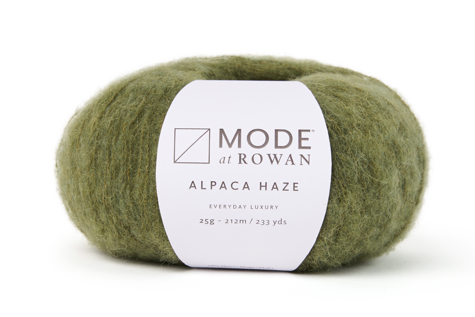 Rowan Mode Alpaca Haze Yarn - Khaki