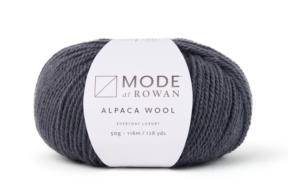 Rowan Mode Alpaca Wool (DK) Yarn - Carbon