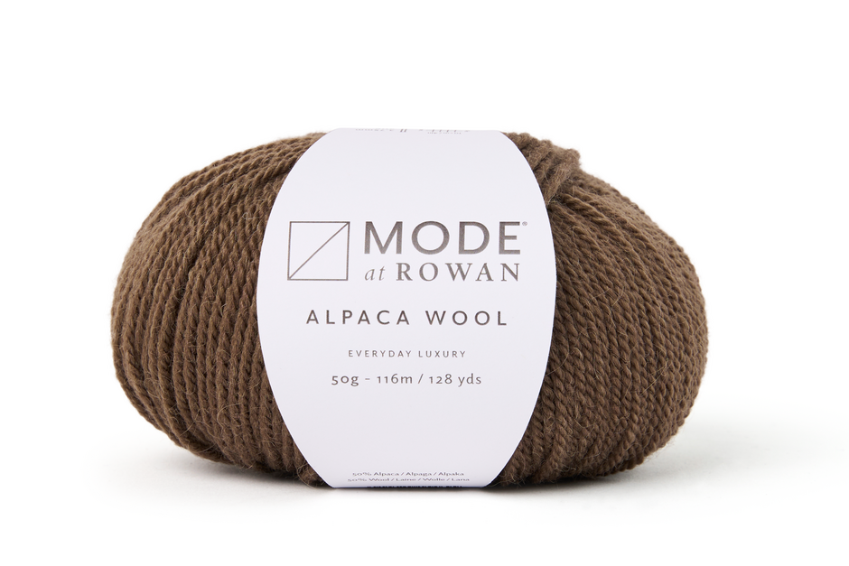 Rowan Mode Alpaca Wool (DK) Yarn - Walnut