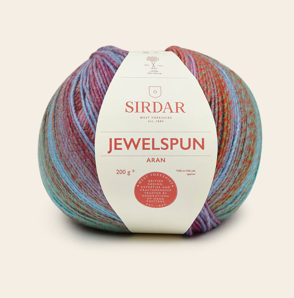 Sirdar Jewelspun (Aran) Yarn - Glacier