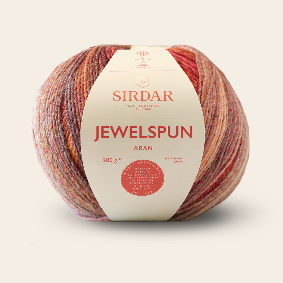 Sirdar Jewelspun (Aran) Yarn - Sunstone Amber