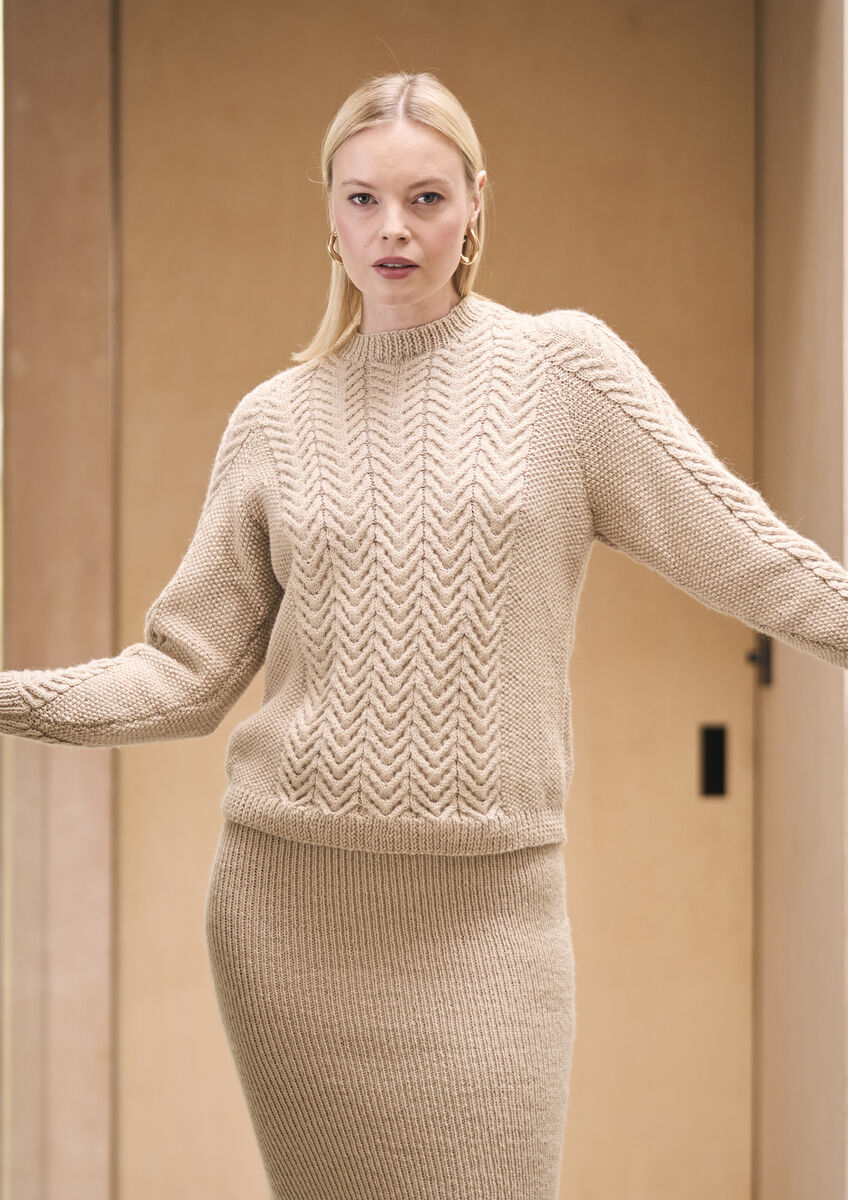 Holme & Sandringham Knitting Pattern - Rowan