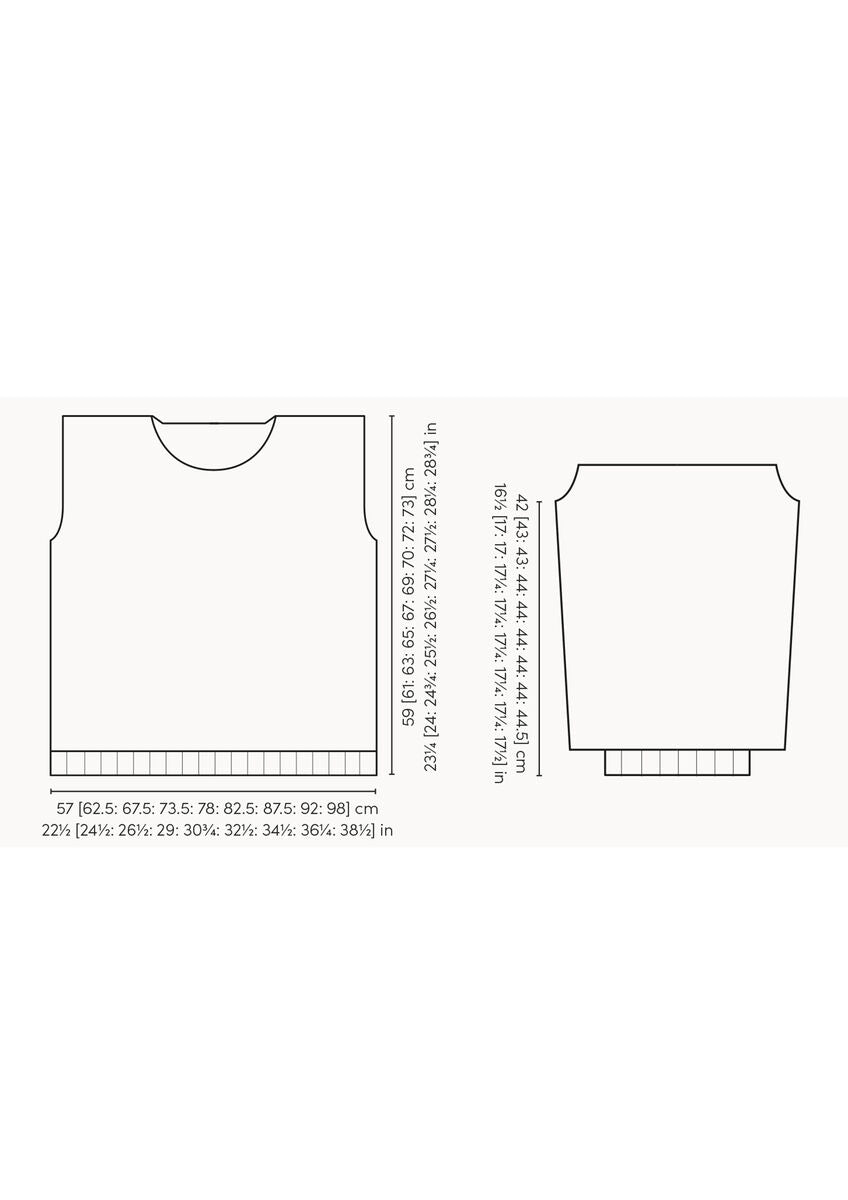 Denes Knitting Pattern - Rowan