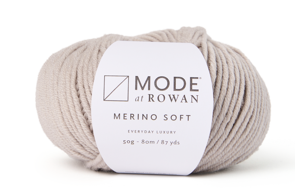 Rowan Mode Merino Soft Worsted/Aran Cotton Yarn - Clay