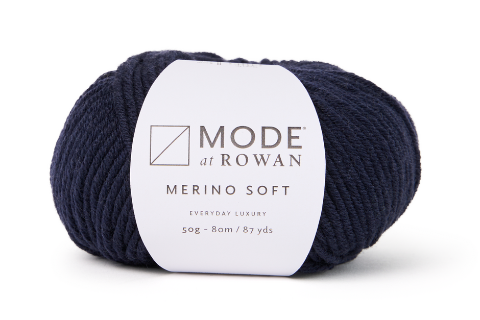Rowan Mode Merino Soft Worsted/Aran Cotton Yarn - Denim