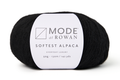 Rowan Mode Softest Alpaca (Aran/Light Bulky) Yarn - Black
