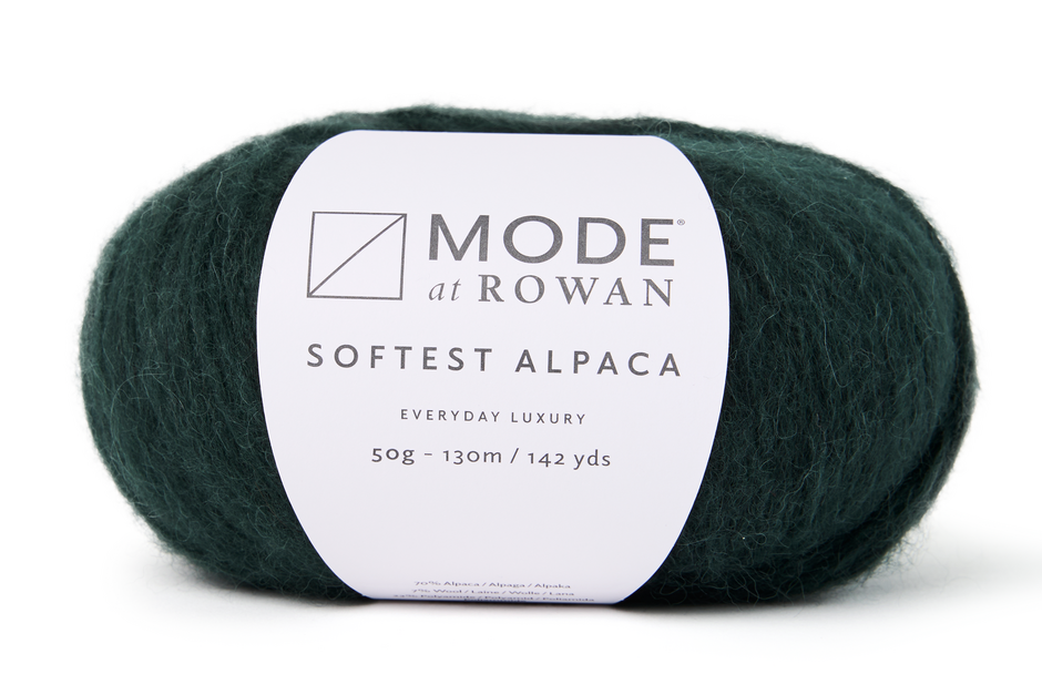 Rowan Mode Softest Alpaca (Aran/Light Bulky) Yarn - Willow