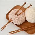 Bamboo Knitting Needle Set (4 Sets) 3–6 mm 35 cm Kit