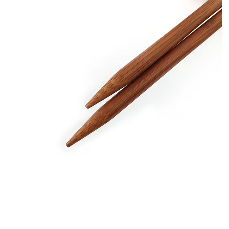 Bamboo Knitting Needle Set (4 Sets) 3–6 mm 35 cm Kit