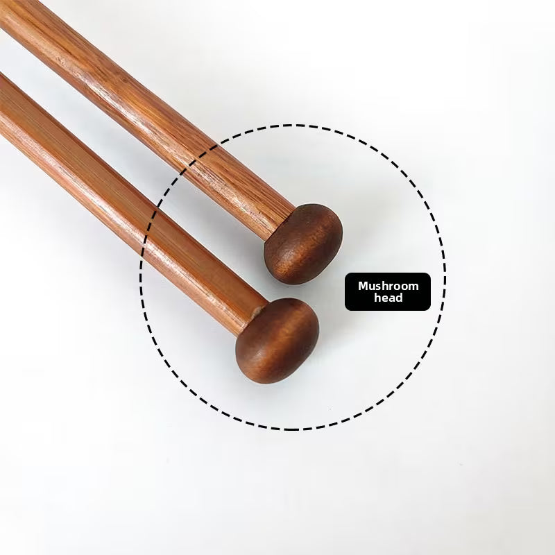 Bamboo Knitting Needle Set (4 Sets) 3–6 mm 35 cm Kit