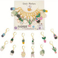 Succulent Helpers Stitch Markers (12pc)