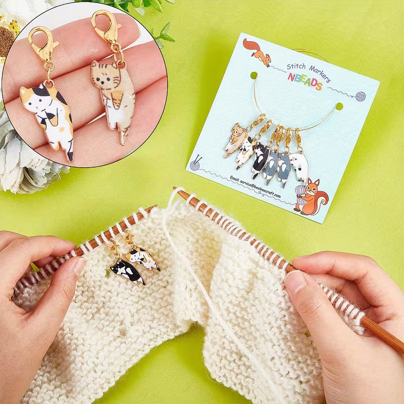 Purr-fect Paws Cat Stitch Marker (8pc)