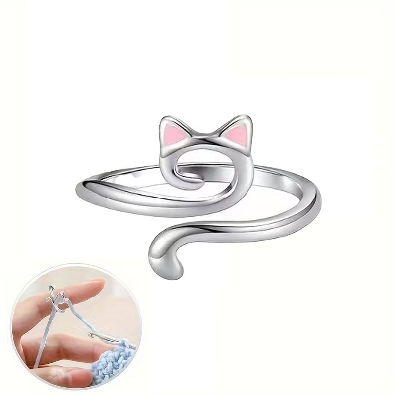 Knotty Kitty Yarn Tamer Ring