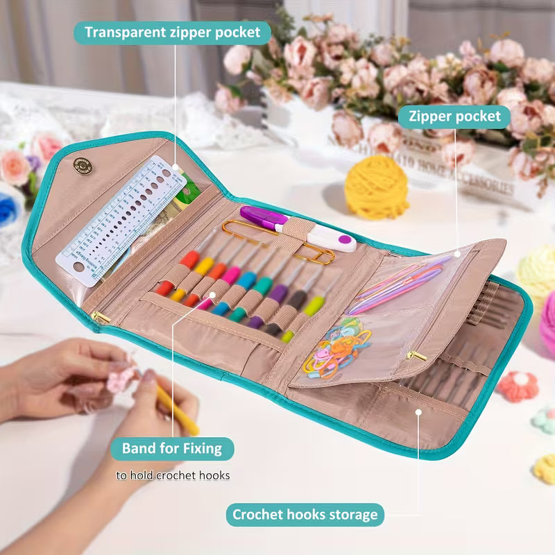 Stitch & Go Foldable Crochet Case (3 Colours)