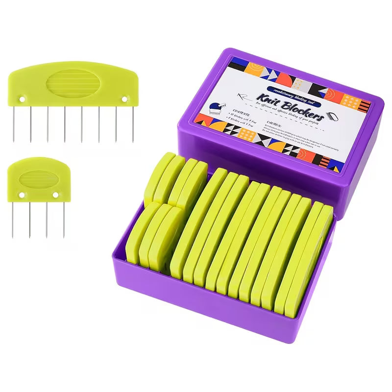 Knit Blockers Set - Stainless Steel Pins (20pc)