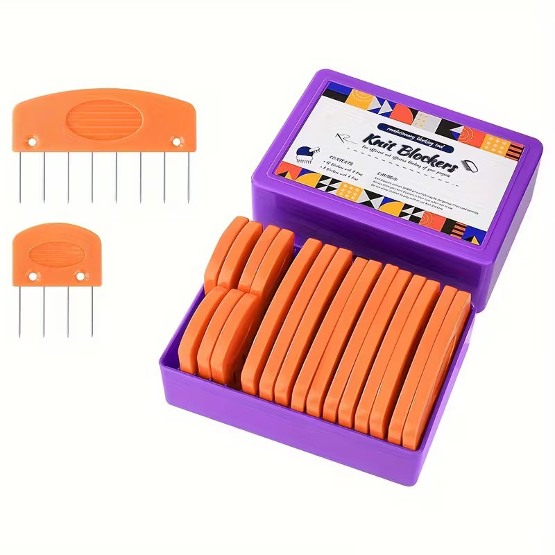 Knit Blockers Set - Stainless Steel Pins (20pc)