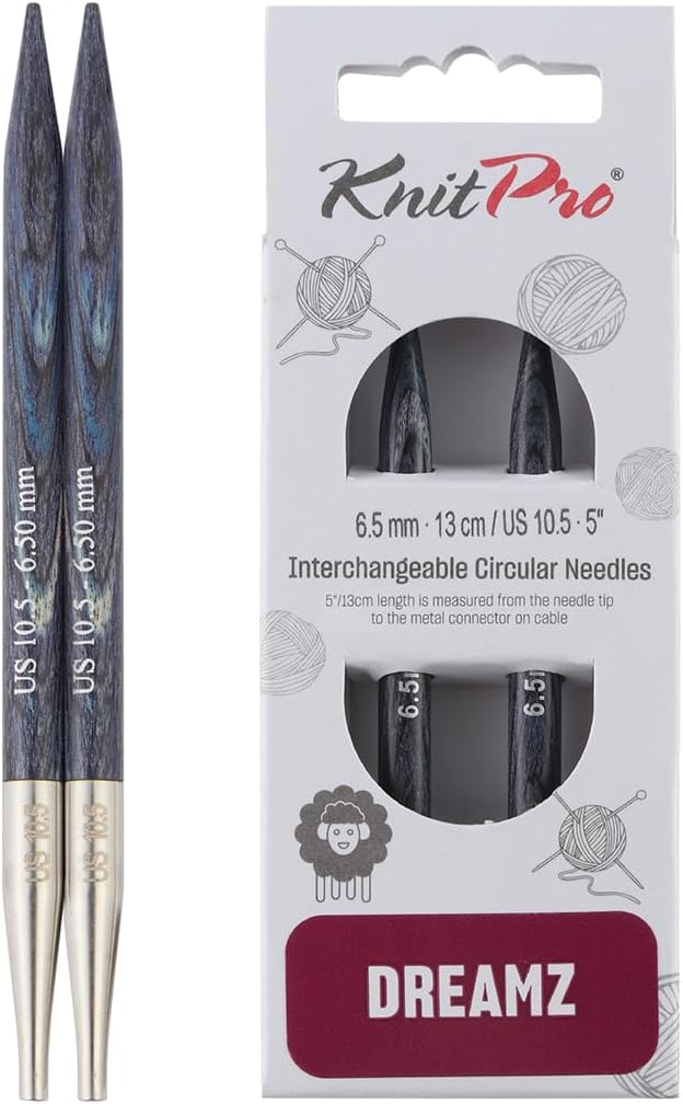 Knitter’s Pride Pro Dreamz Interchangeable Circular Needles (5") (3mm–15mm)