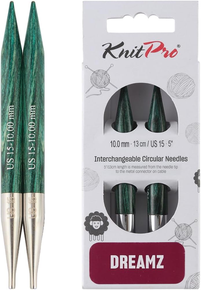 Knitter’s Pride Pro Dreamz Interchangeable Circular Needles (5") (3mm–15mm)